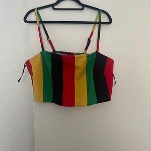 Forever 21 crop top short set